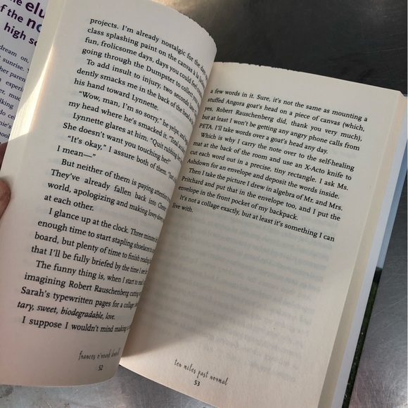 Ten Miles Past Normal, By: Frances O'roark Dowell, Hardback book - Picture 4 of 6